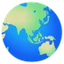 globe showing Europe-Africa