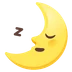 first quarter moon face