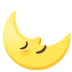 last quarter moon face