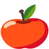 red apple