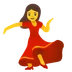 woman dancing
