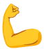 flexed biceps