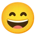 grinning face with smiling eyes