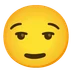smirking face