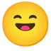 face with tongue