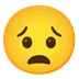 worried face