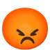 enraged face