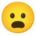 frowning face with open mouth