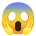face screaming in fear