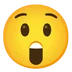 astonished face