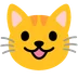 grinning cat