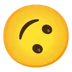 upside-down face