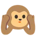 see-no-evil monkey