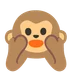 speak-no-evil monkey