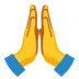 folded hands