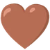 brown heart