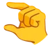 pinching hand