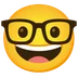 nerd face