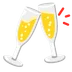clinking glasses