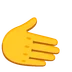 rightwards hand