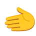 leftwards hand