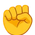 raised fist