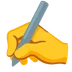 writing hand